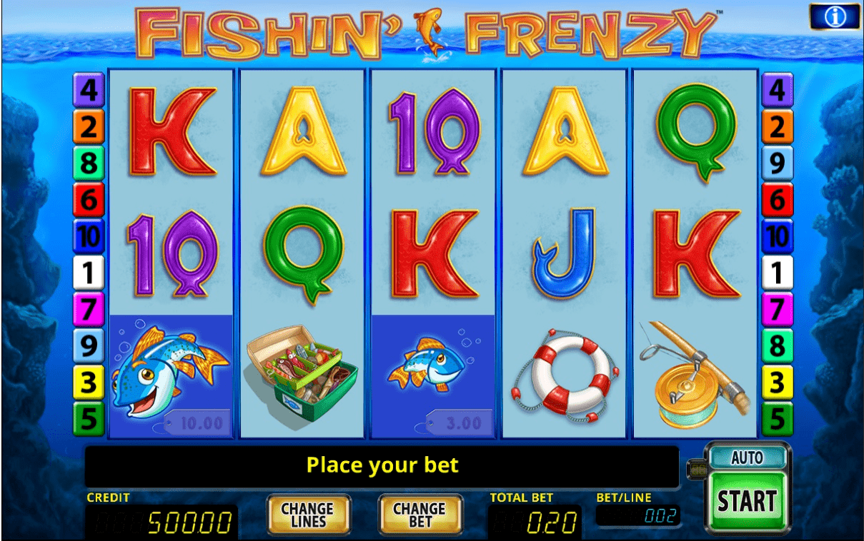 Frenzy slot machine